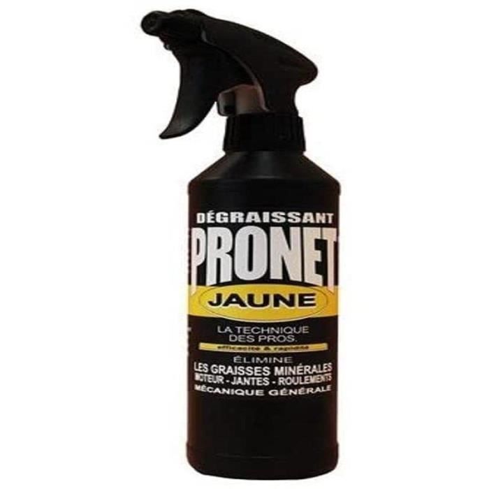 Yellow mechanical degreaser spray - 500 mL