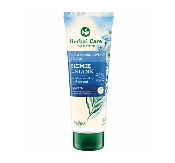 Farmona Herbal Care regenerujący krem do rąk Siemię Lniane 100 ml
