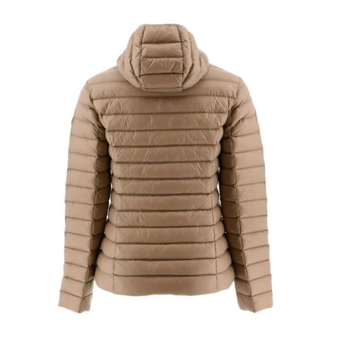 Chaqueta acolchada para mujer JOTT CLOE, color beige - Ligera y ajustada - Relleno de plumas y plumón