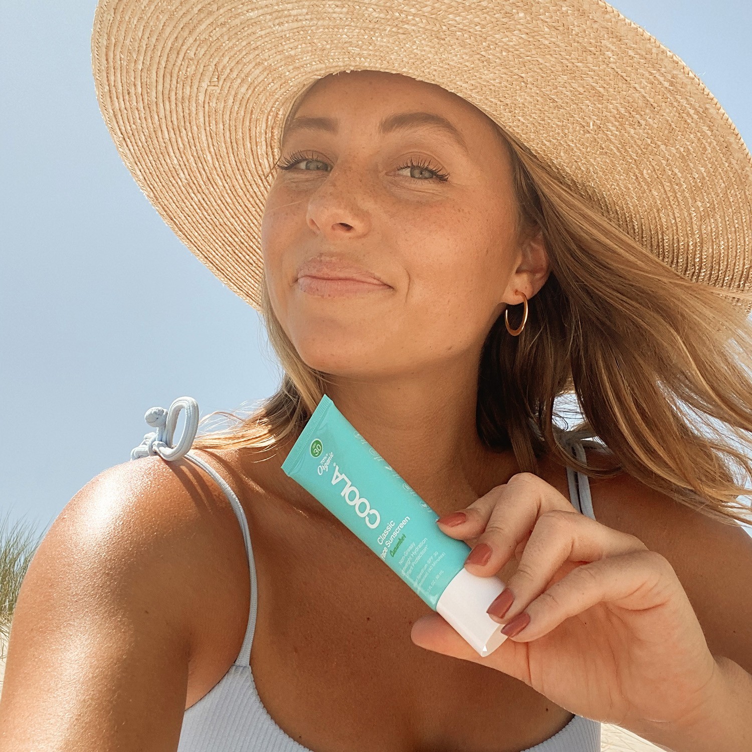 Coola Lotion Solaire Visage SPF30 au Concombre