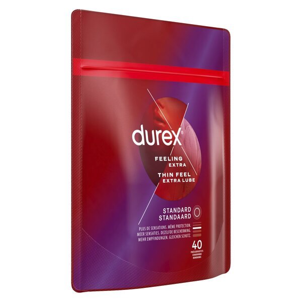 Kondomi Durex Thin Feel Extra Lube<br>Medicinski pripomoček - 40 kosov