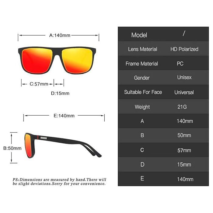 Lunettes de soleil polarisées pour hommes et femmes; cadres vintage / classiques / élégants; objectifs haute définition