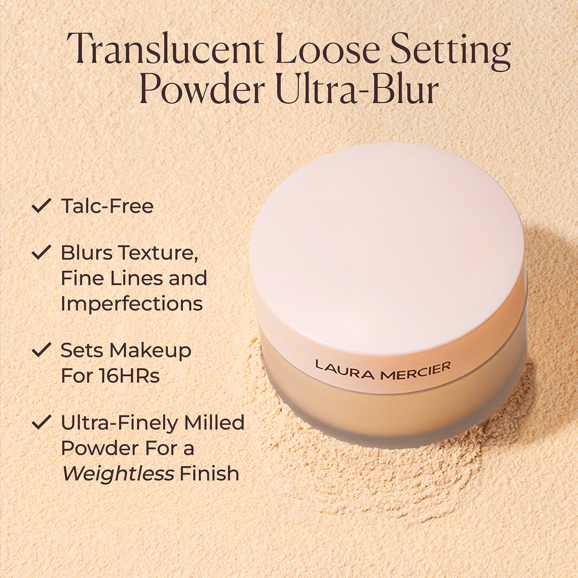 Pudră fixatoare translucidă Ultra Blur Translucidă - Laura Mercier