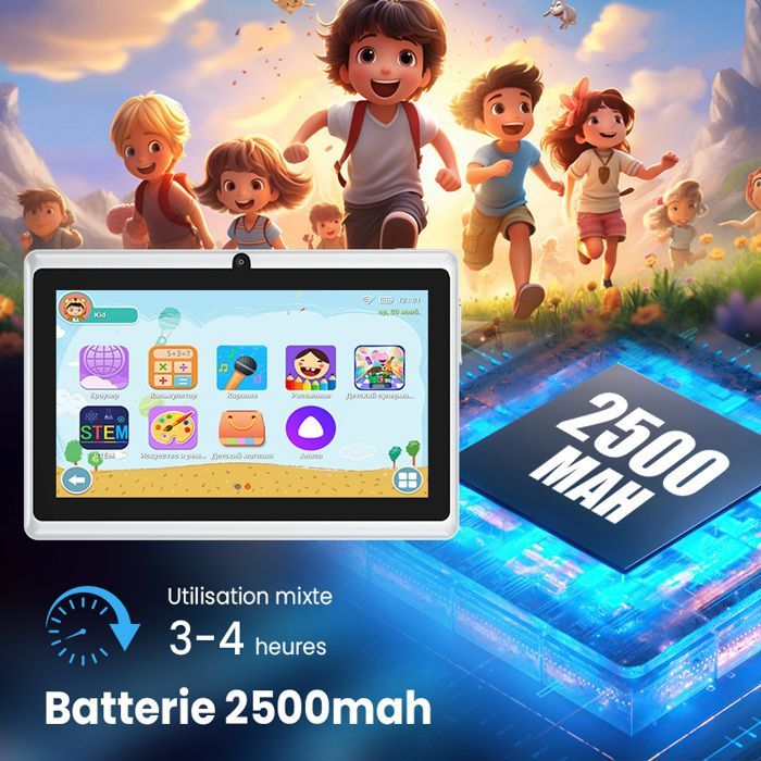 Tableta táctil de 4 GB y 512 MB para niños, regalo unisex para niñas y niños #4