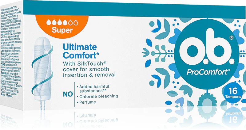 ob Pro Comfort Super tampons