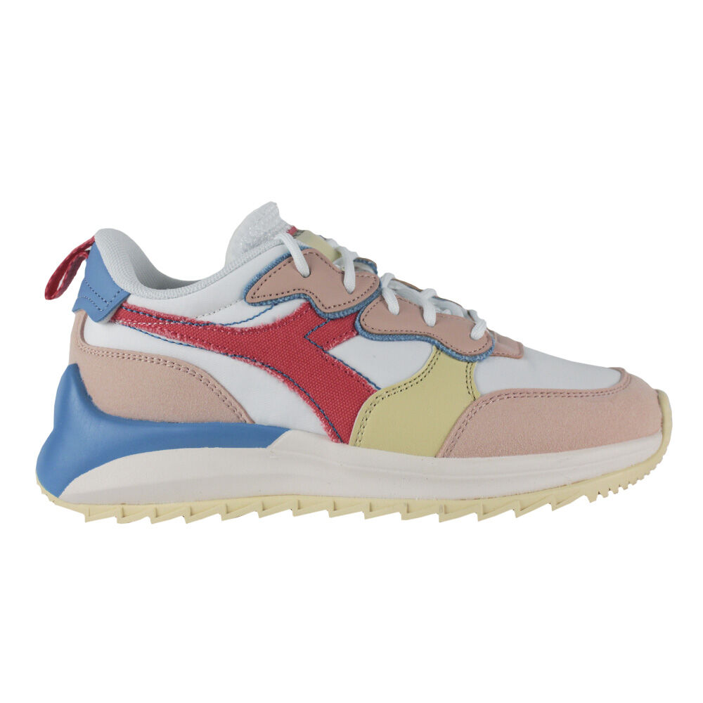 Diadora Jolly C9868 Vita/Kvällssand/Hot Co Sneakers