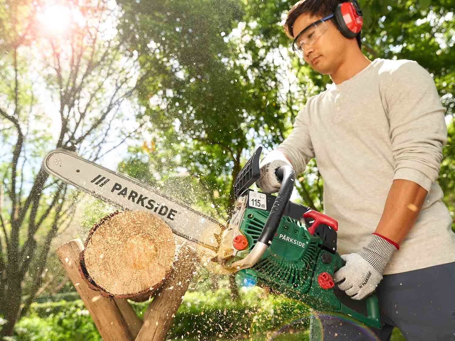 Parkside® Tronçonneuse à essência 2 temp
