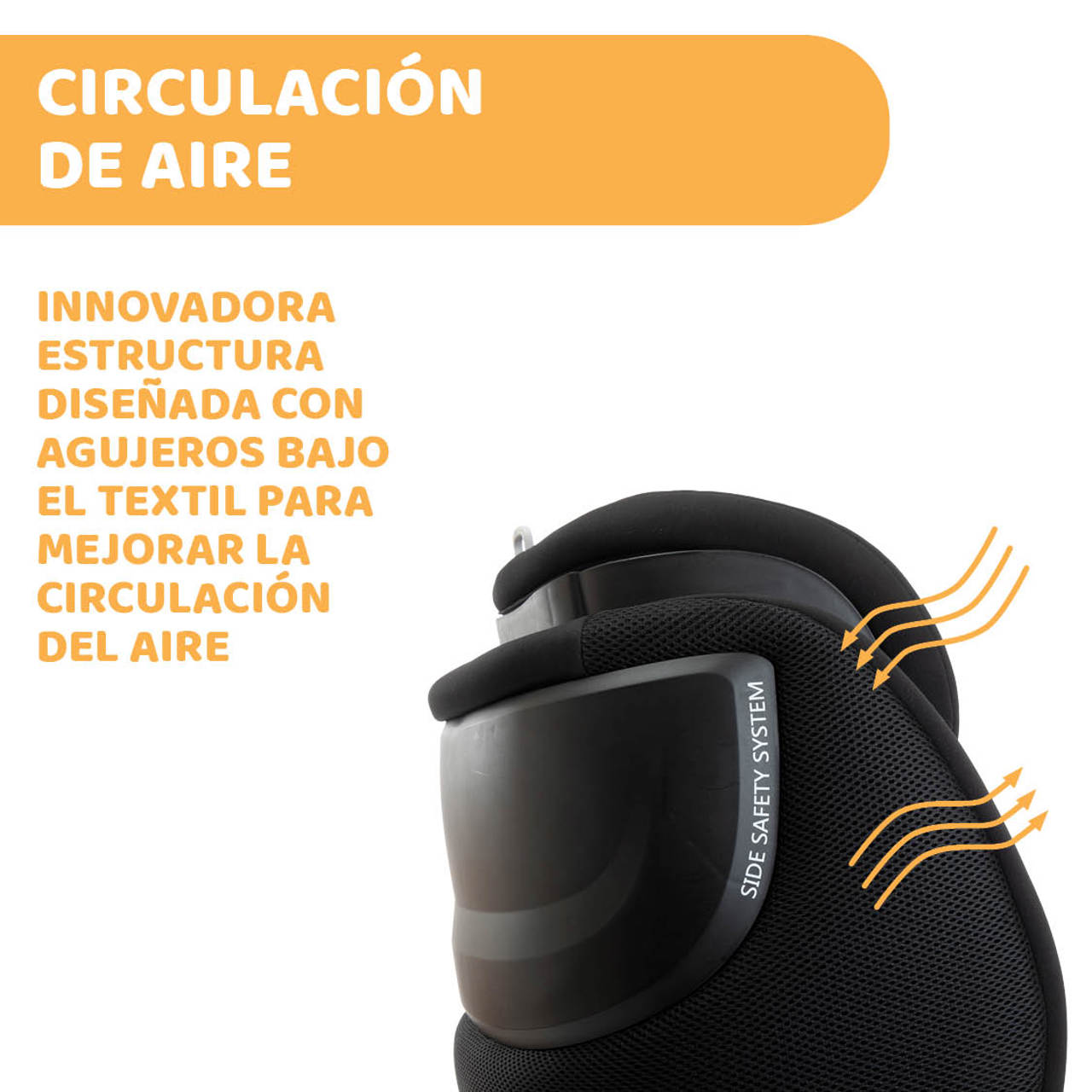 Seat3Fit i-Size Air Zip&Wash (40-125 cm) ülés