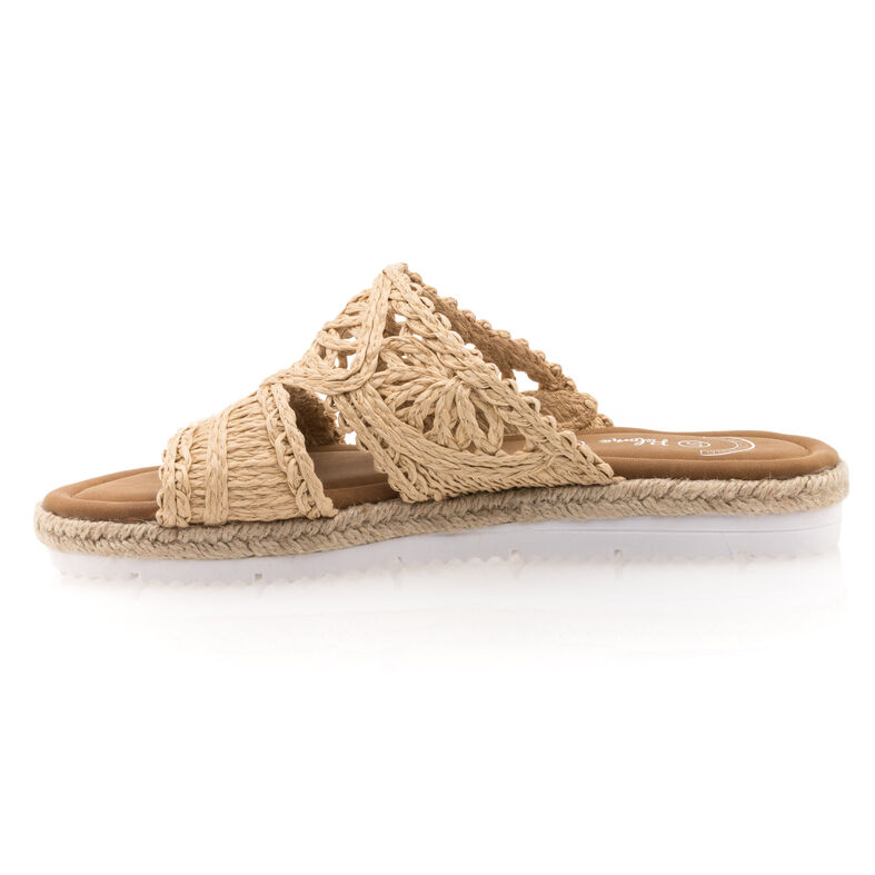 Zuecos/mules beige para mujer