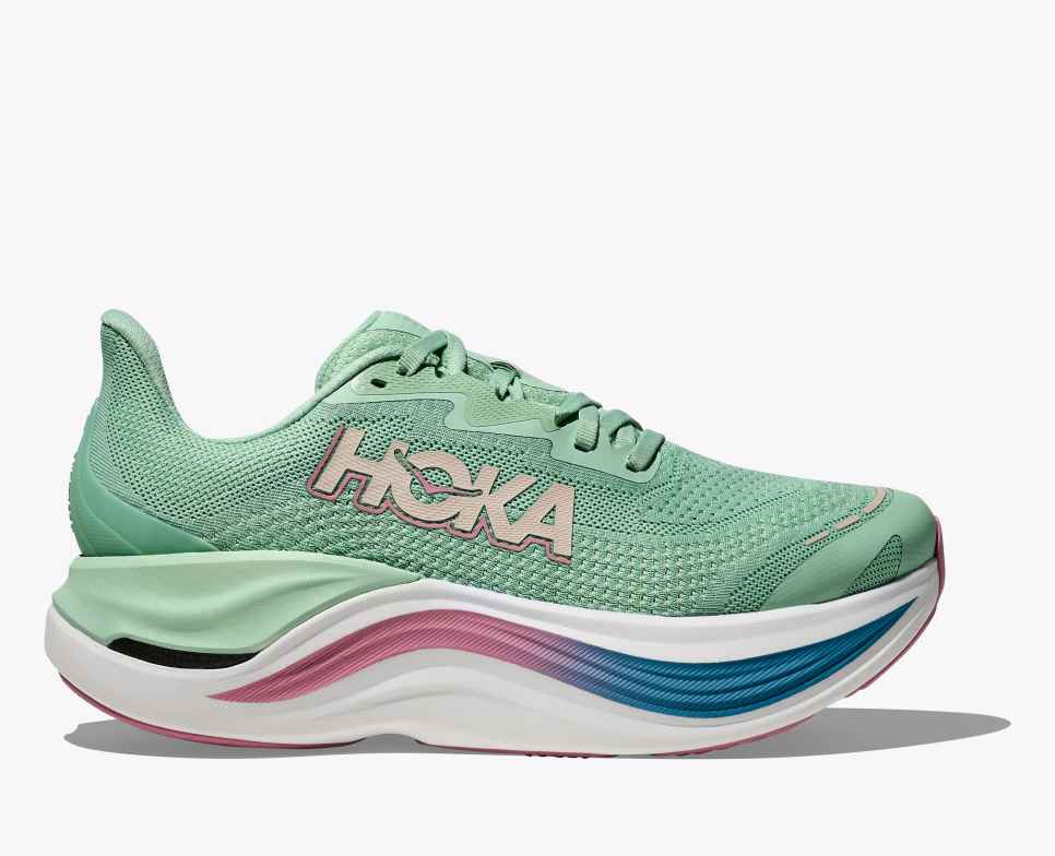 HOKA Skyward X Jadeite / Sušená růže