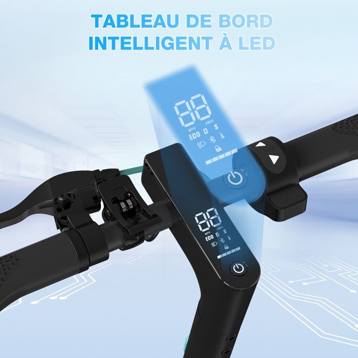 RCB R19 Trottinette électrique Adulte Pliable 10