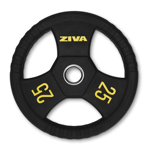  Uteg s gumenim rukohvatom od 25 kg, 50 mm XP Ziva