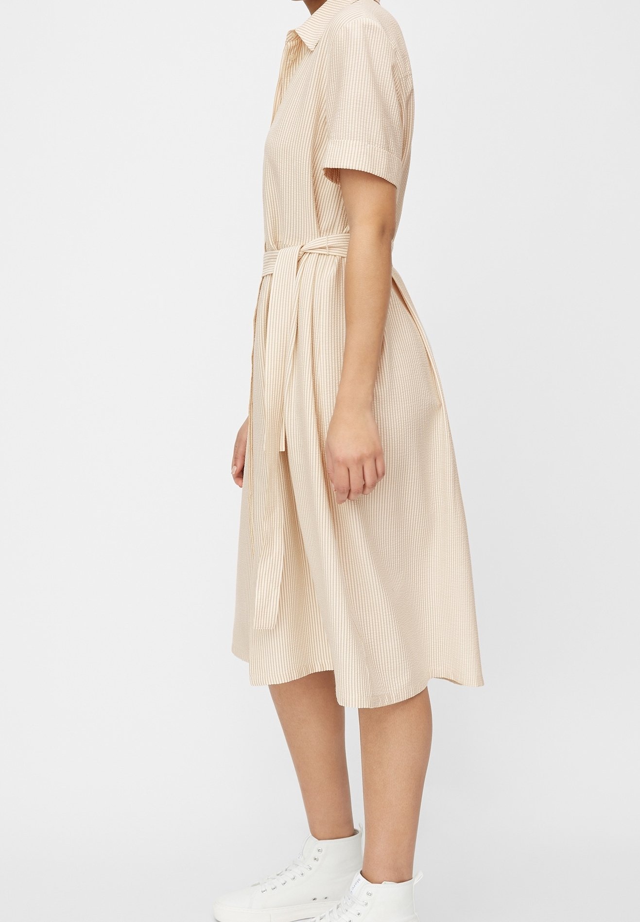 Marc O'Polo overhemdjurk - beige
