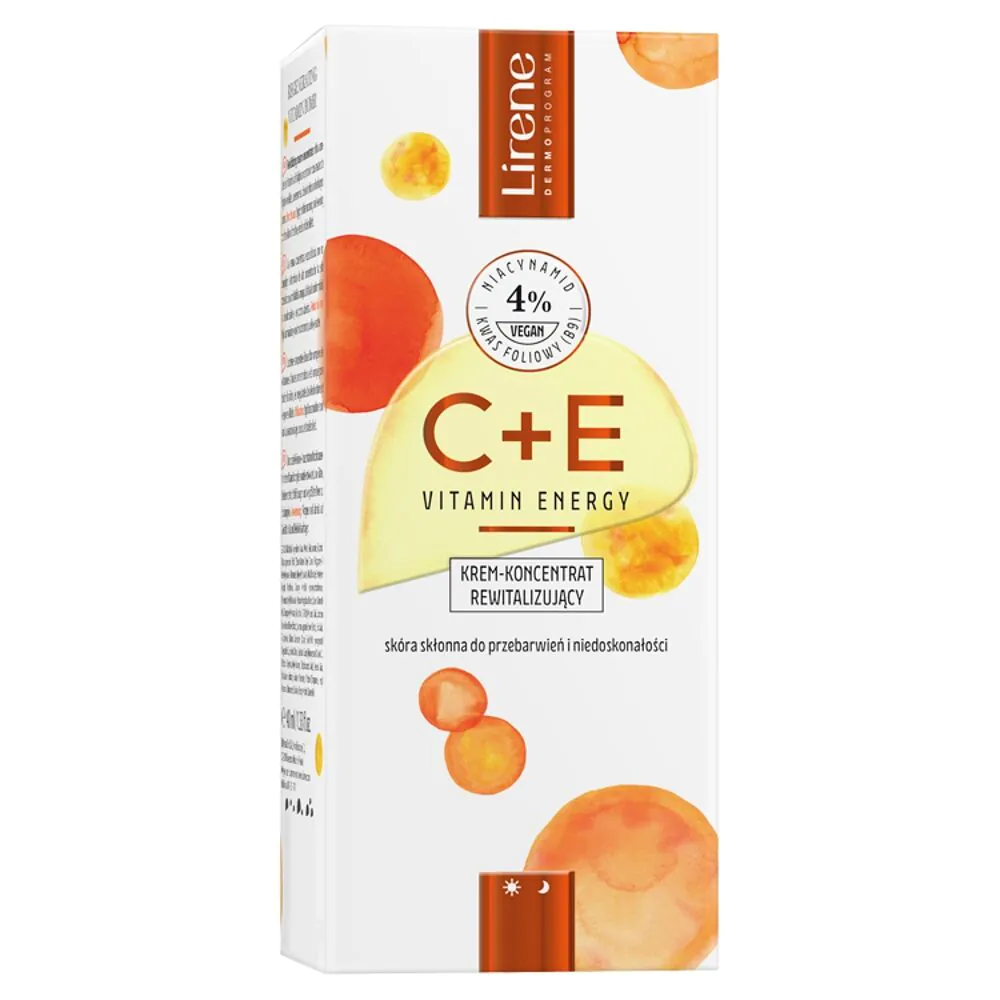 Lirene C+E Vitamin Therapy Krem rewitalizujący