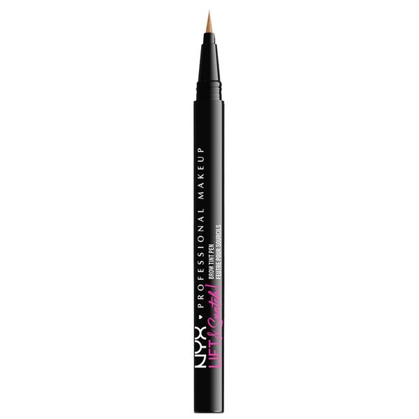 NYX Professional Makeup Lift & Snatch pelnu brūnas krāsas uzacu tonēšanas pildspalva<br>