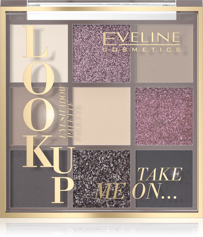 Eveline Cosmetics Look Up Take Me On... meikkipaletti, jossa on 2 väriä