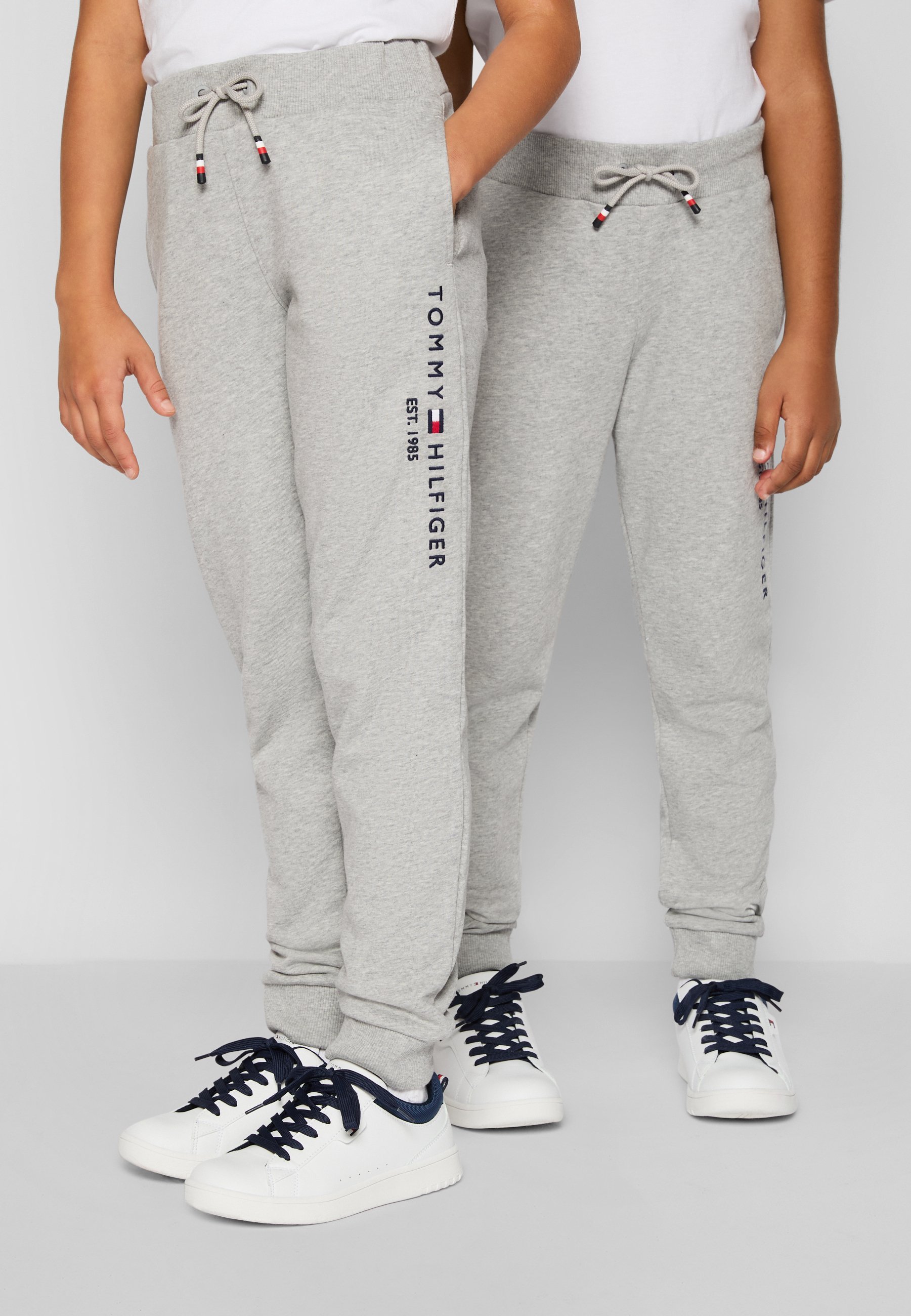 Tommy Hilfiger ESSENTIALS UNISEX - Melegítőalsó - világos szürke heather