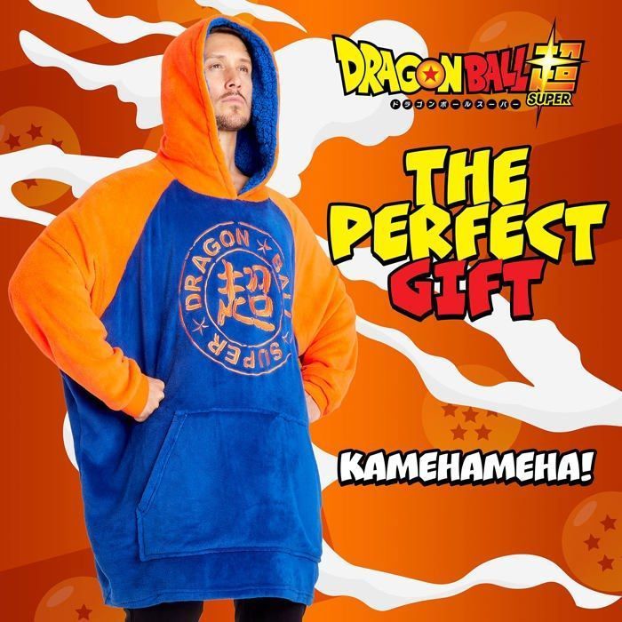 Sudadera - DRAGON BALL - Dragon Ball Z - Oversize - Polarie - 100% poliéster