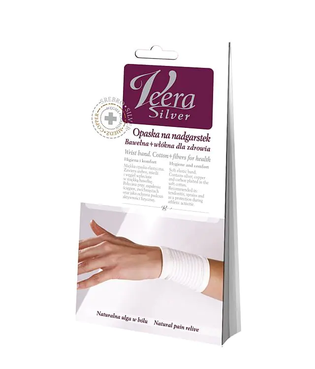 Veera Silver, Opaska na nadgarstek, Rozmiar L/XL