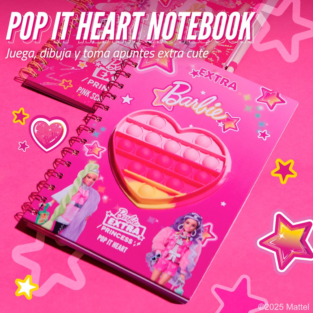 Barbie™ / Princeza Pop My Heart Bilježnica
