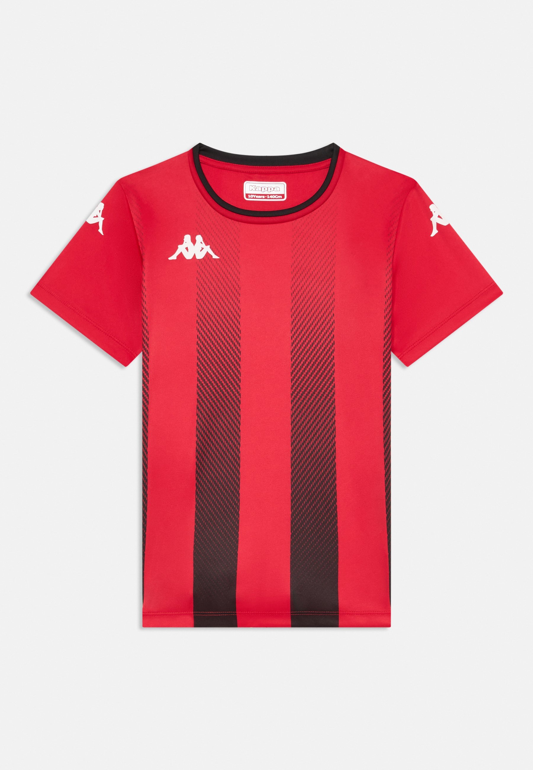 Kappa BUGO UNISEX - Sport T-shirt - rood/zwart