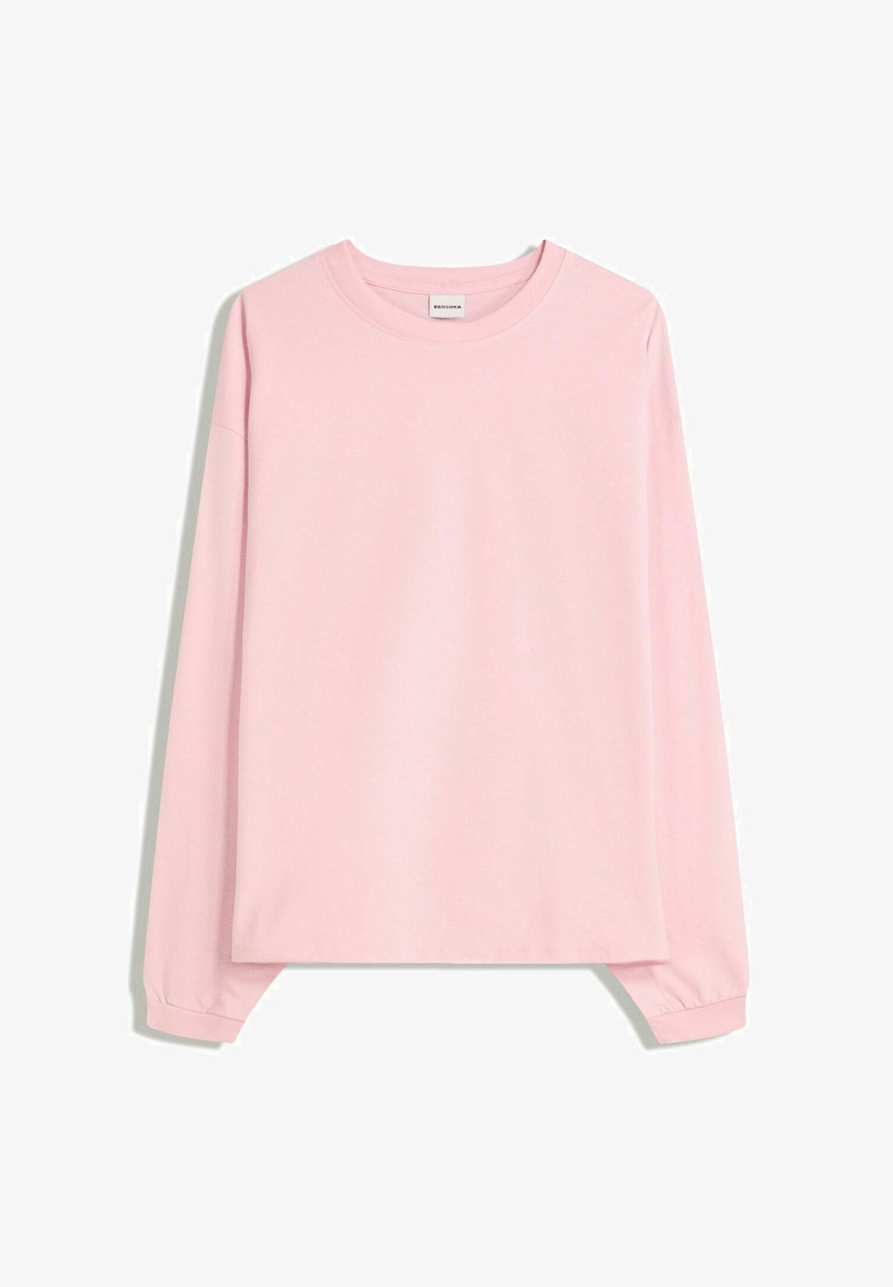 Bershka top met lange mouwen, boxy model - Top met lange mouwen - lichtroze
