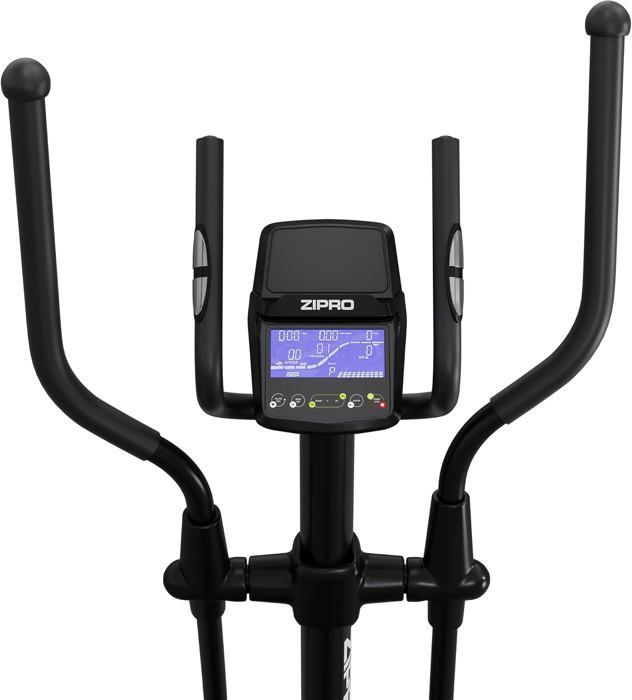 Ellittica Zipro Wave per uso domestico - 32 livelli di resistenza magnetica, sensori di frequenza cardiaca, 16 programmi