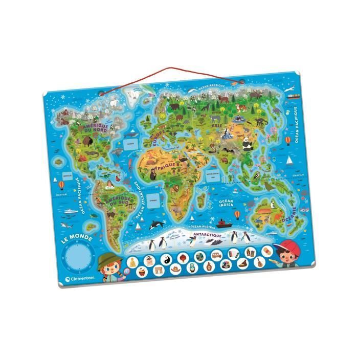 CLEMENTONI - Rompecabezas del Mundo Magnético