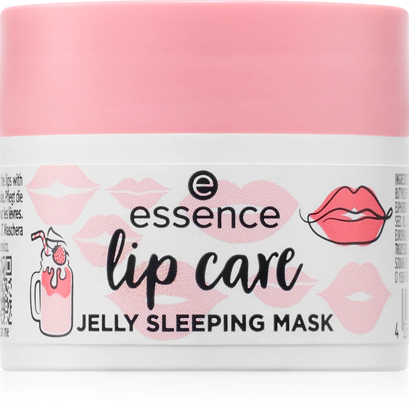 máscara labial hidratante noturna essence lip care