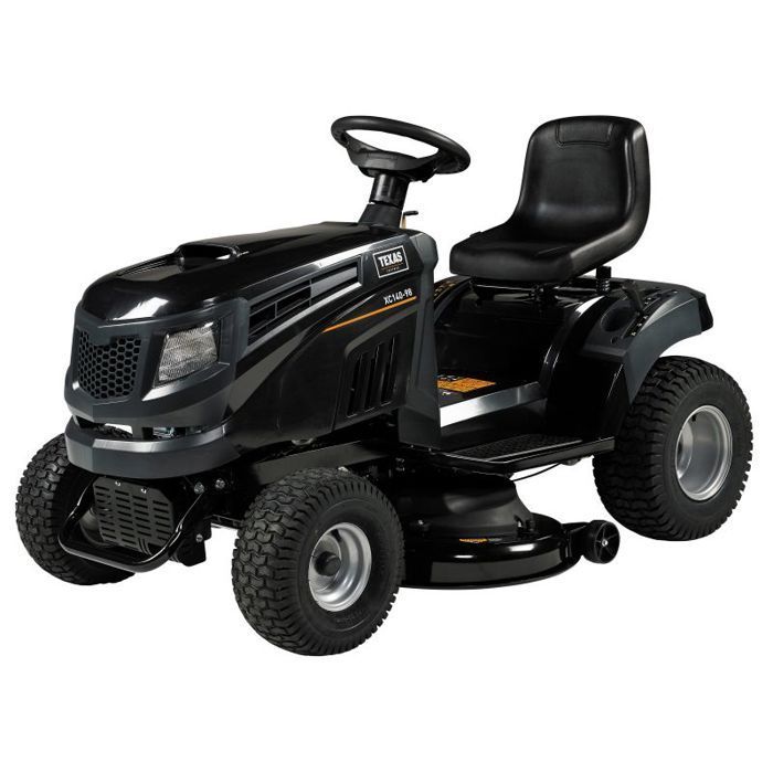 Texas Equipment XC140-98 zitmaaier: Deze zitmaaier is geschikt voor gazons van 2000 tot 3500 m². De TEXAS XC140-98 is een