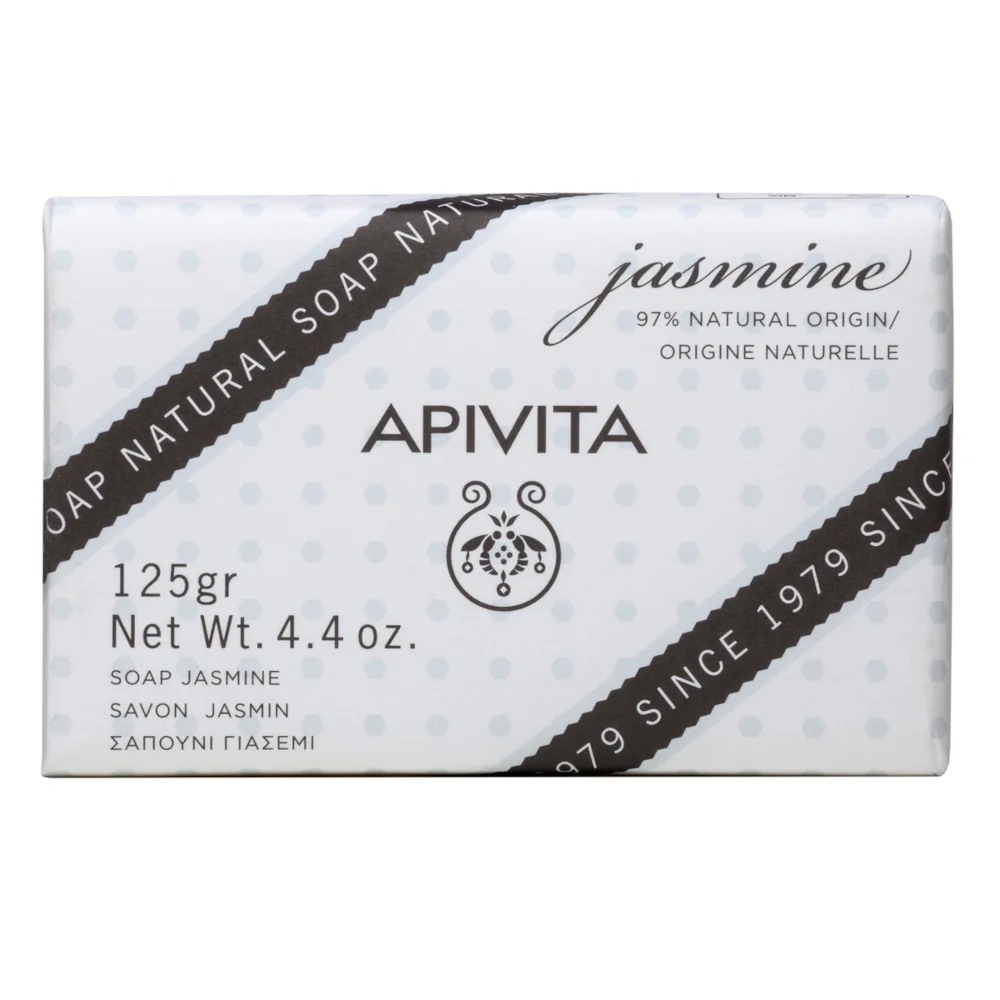 APIVITA Savon Naturel Apivita au Jasmin 125 g Nettoyage Doux