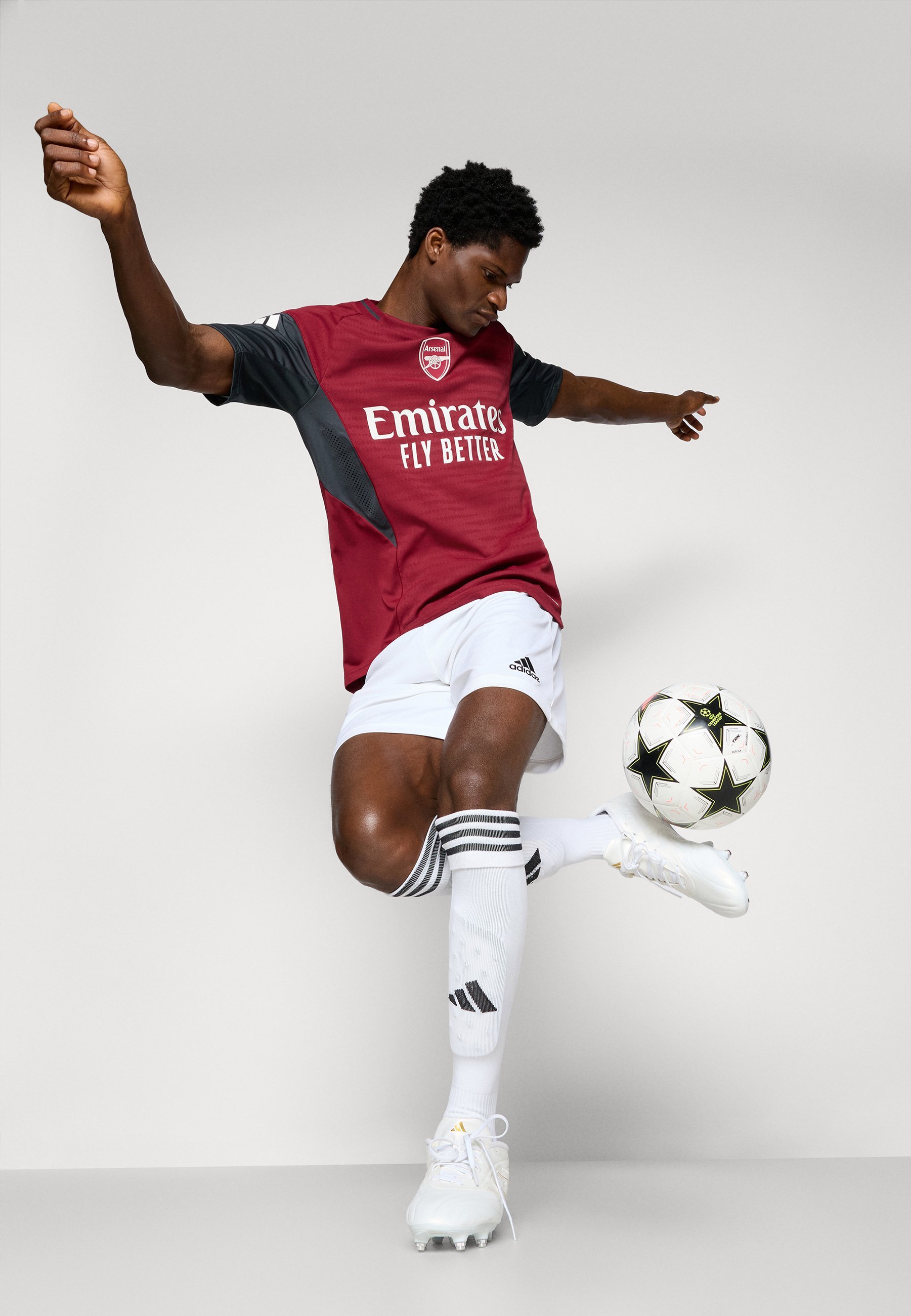 Maglia da calcio adidas Performance ARSENAL FC PRO - colore bordeaux/grigio scuro