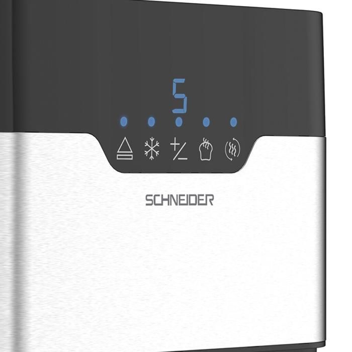 Broodrooster - SCHNEIDER - SCTO22DX - 2 sleuven - Roestvrij staal - 920W