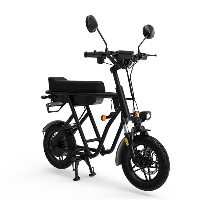 Wispeed WIMOB SCOOT BLACK elektrische loopfiets – GOEDGEKEURDE CYCLOMOBILE