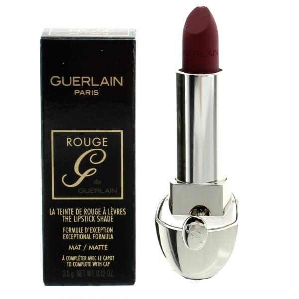 Matná rtěnka Guerlain Rouge G odstín 75 Plum