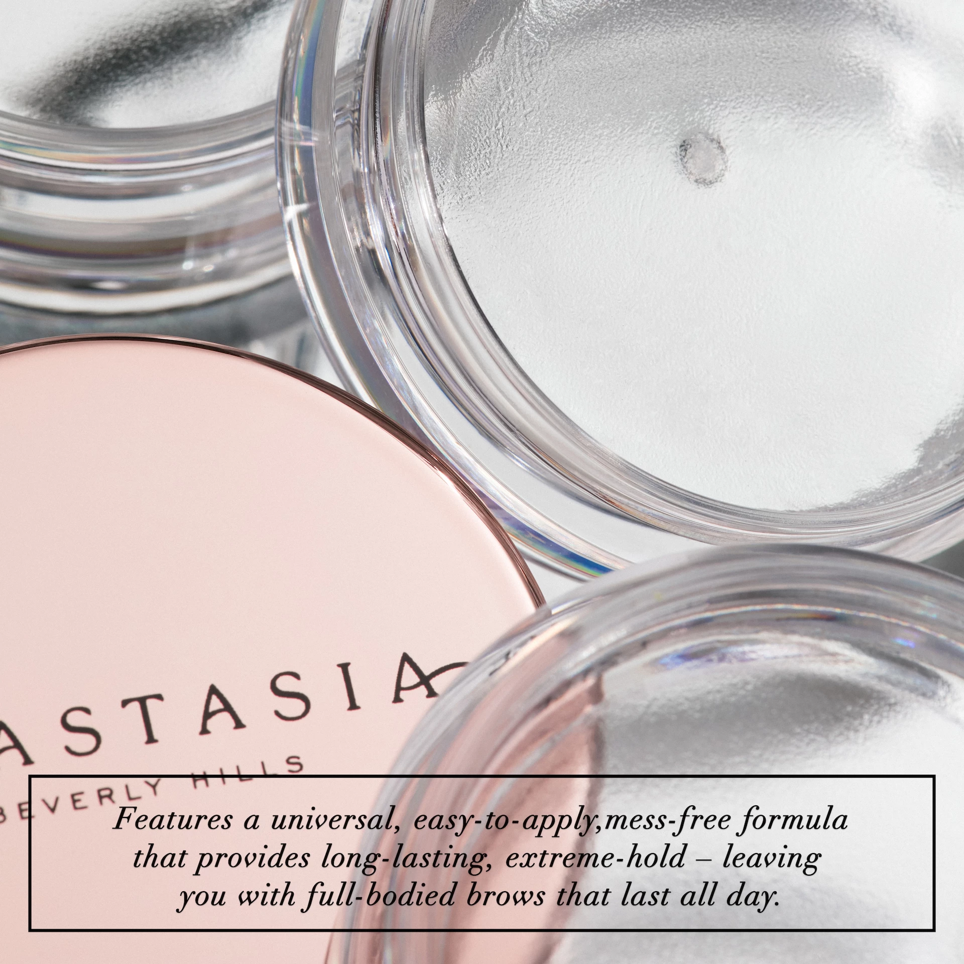 Komplet za obrve Laminated Look srednje smeđe - Anastasia