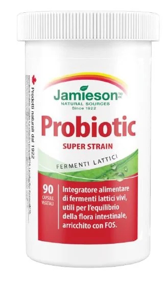 JAMIESON Jamieson Probiotic Super Strain 90 capsules Équilibre de la flore intestinale