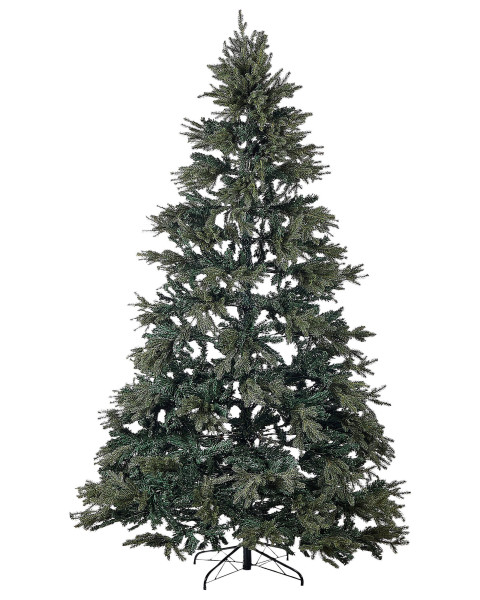 Sztuczna choinka 240 cm zielona z podstawą