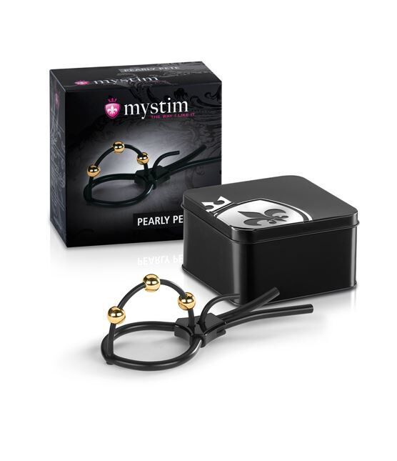 Mystim Pearly Pete Corona Strap+kulačky
