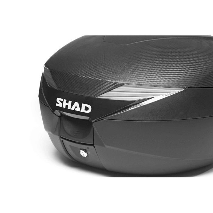 Top Case - SHAD - SH39 - 2 Helmets - Carbon Fiber - Universal