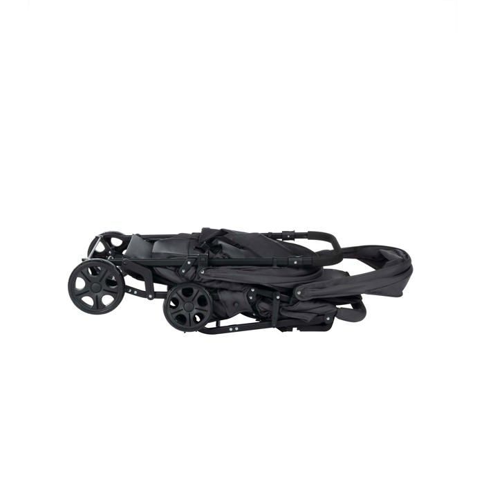 BEBECONFORT Teamy Double Stroller, for children close in age, 4 wheels, Mineral Graphite