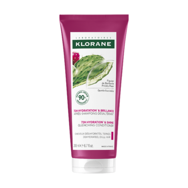 Klorane Prickly Pear 72h kosteuttava ja kiiltoa antava hoitoaine elottomille hiuksille 200ml