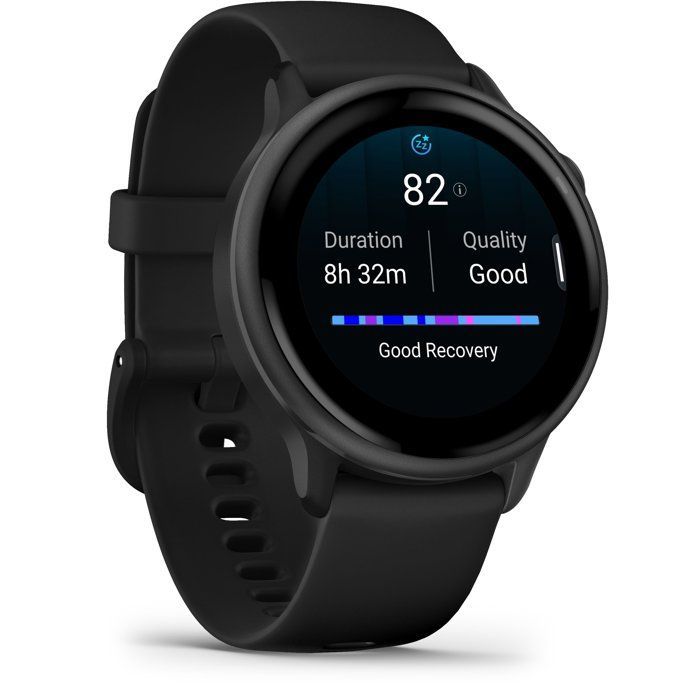 Garmin Vivoactive 6 Smartwatch - AMOLED Display - GPS - Black/Dark Gray