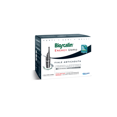 Bioscalin Energy Uomo Fiale Anticaduta Stimulerende ampuller Anti-hårtap for menn 10 ampuller 10 ampuller