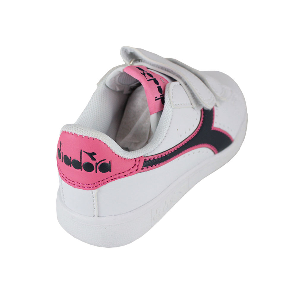  Diadora Sneakers 101.173324 01 C8593 Hvid/sort Iris/lyserød Pas