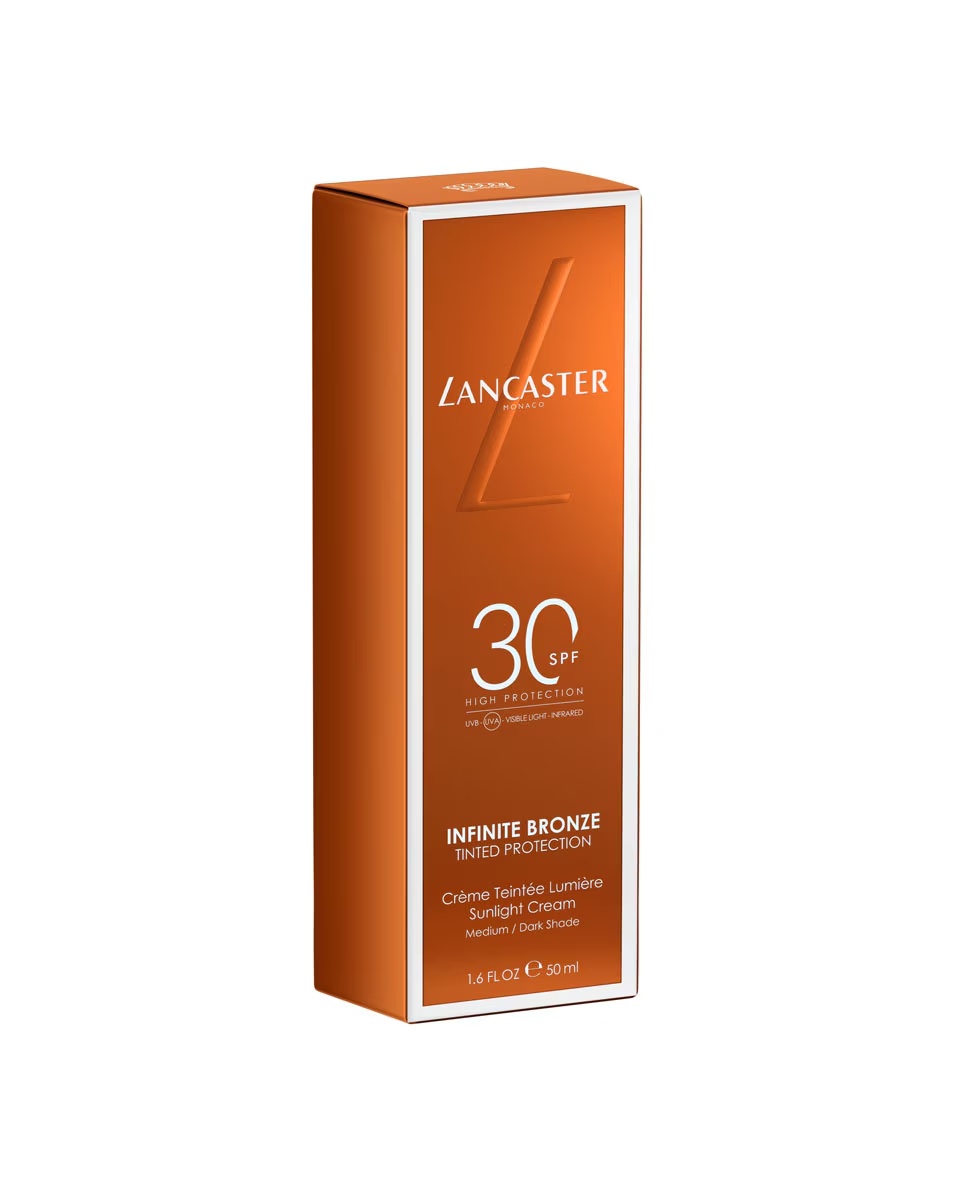 LANCASTER Infinite Bronze Κρέμα Προστασίας από τον Ήλιο με Χρώμα SPF30 μεσαία/σκούρα