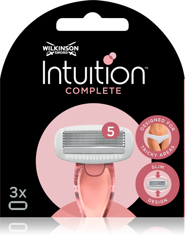 Espada Wilkinson Intuition - Conjunto Completo de Lâminas Sobressalentes