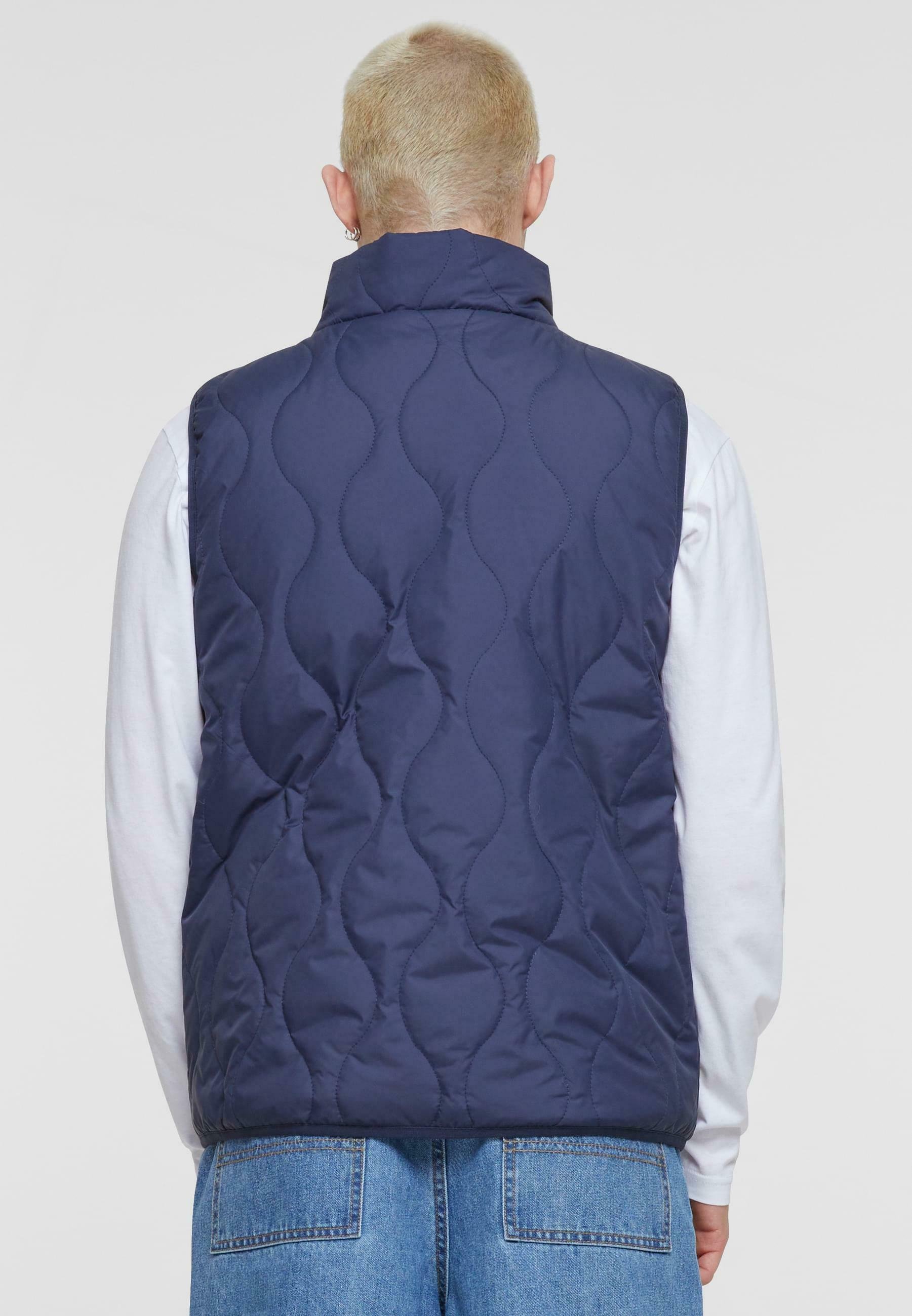 Gilet Urban Classics SUPER LIGHT BUBBLE - blu navy