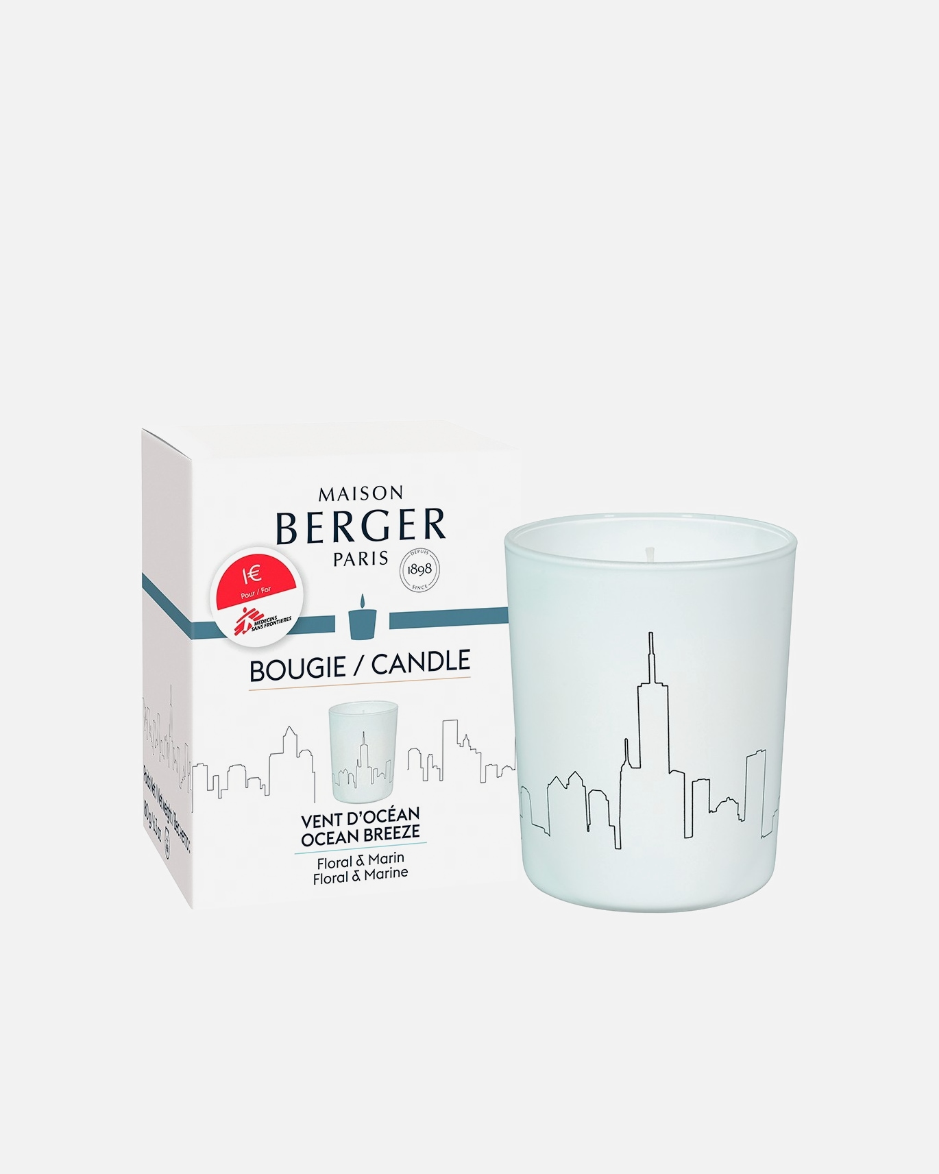 Maison Berger BOUGIE MSF VENT D OCEAN