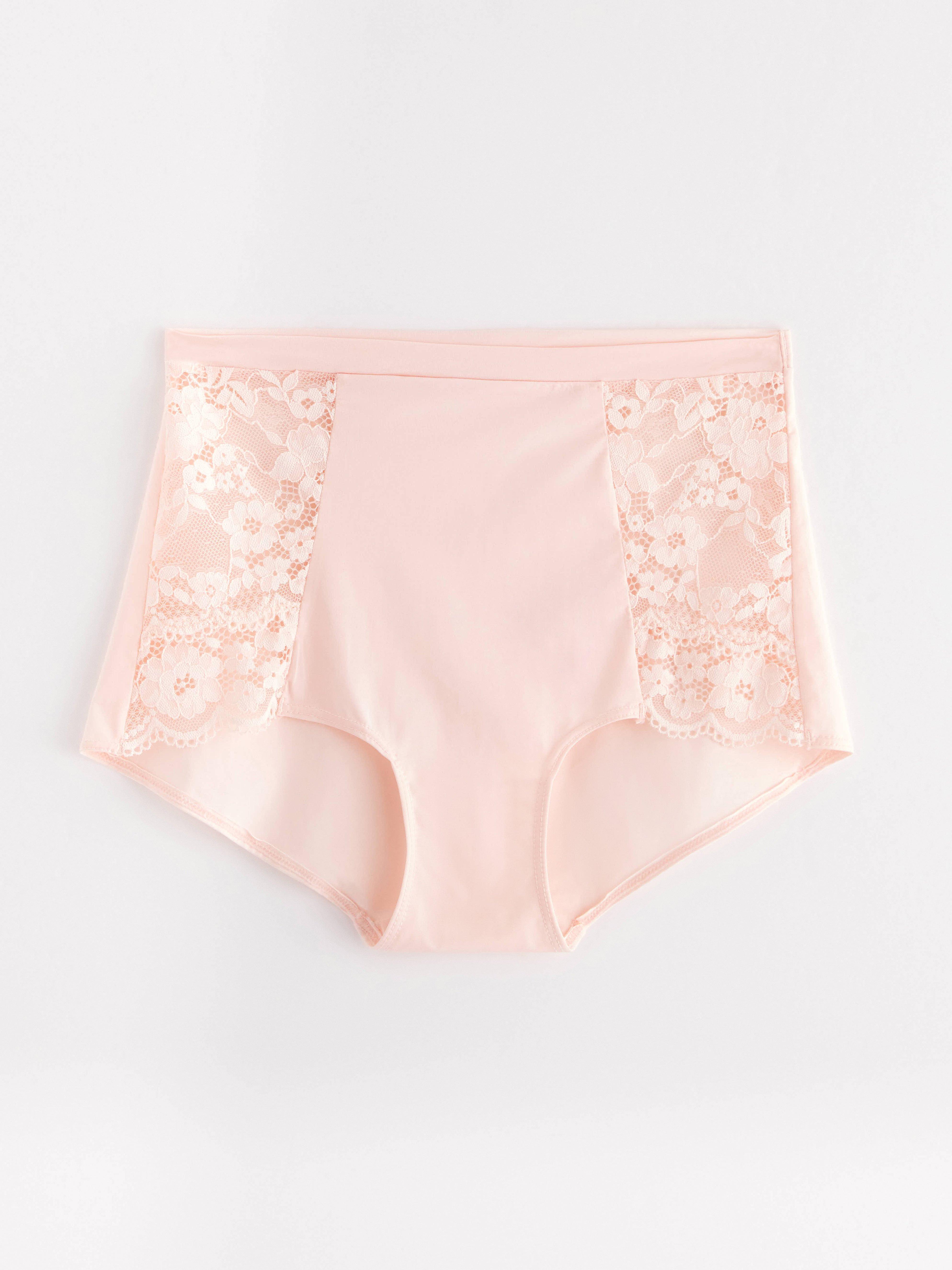Høy midje truser Lt rosa